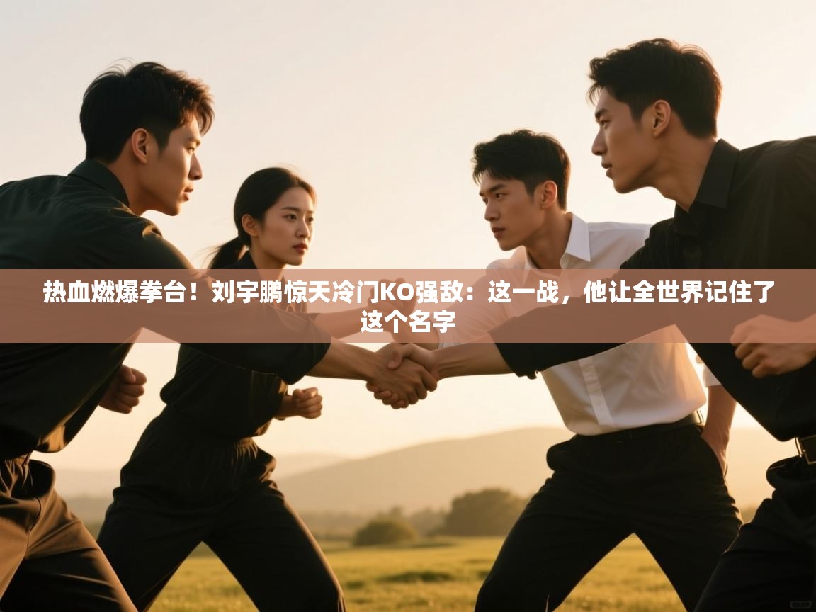 热血燃爆拳台！刘宇鹏惊天冷门KO强敌：这一战，他让全世界记住了这个名字