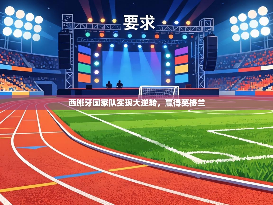 西班牙国家队实现大逆转，赢得英格兰