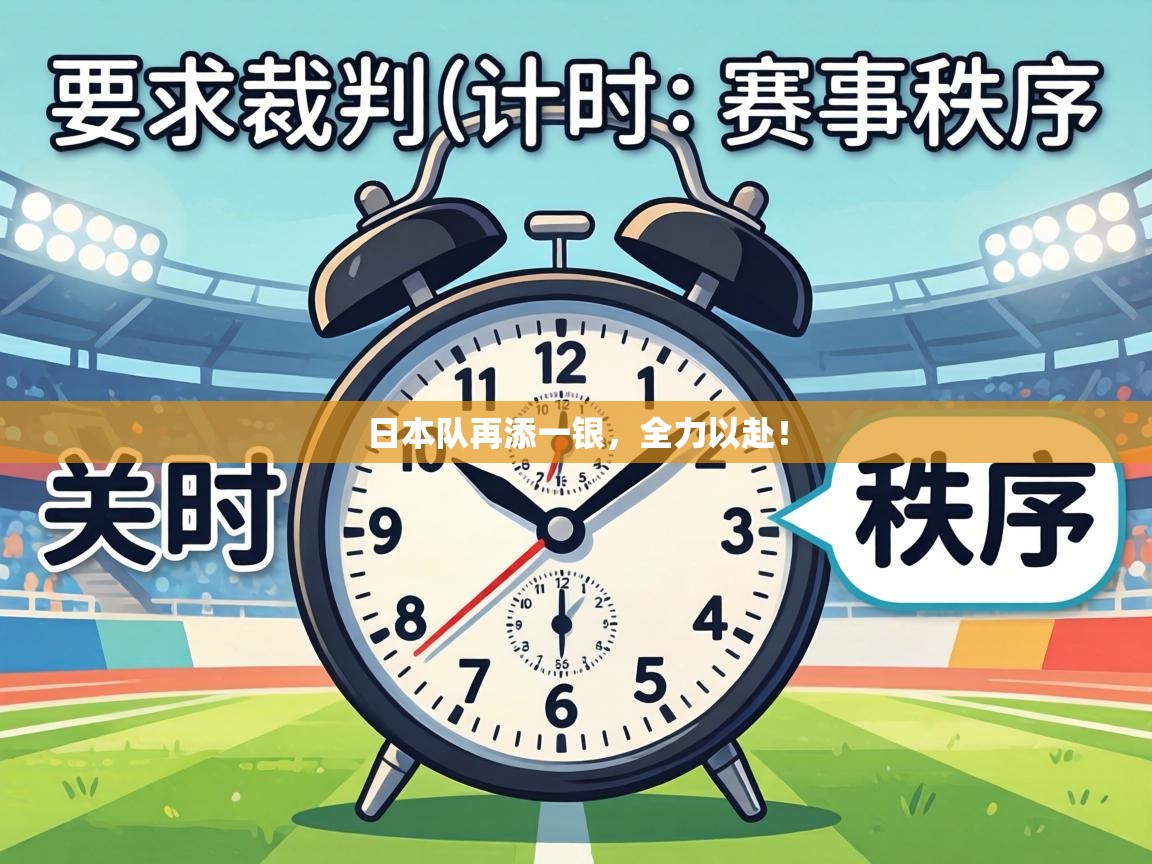 日本队再添一银，全力以赴！