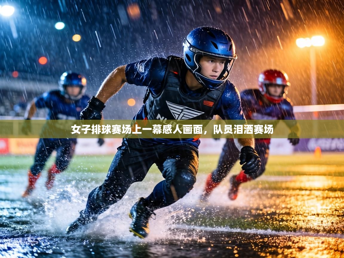 女子排球赛场上一幕感人画面,队员泪洒赛场